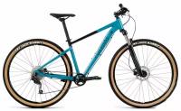 Велосипед горный FORMAT 1412 29" (2023), M синий-матовый/черный-матовый