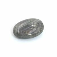 Камень натуральный (минерал) "Лабрадор Серый", галтовка (20-30 г, 22-30 мм)