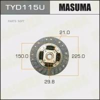 Диск Сцепления Masuma 225*150*21*29.8 (1/10) Masuma арт. TYD115U