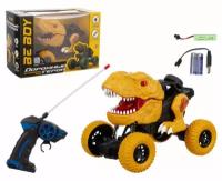 Машинка-динозавр р у "BeBoy", USB зарядное устройство, амортизаторы, световые эффекты, размер игруш