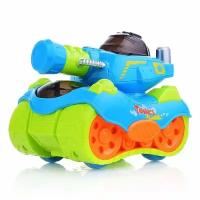 Танк Yako Toys свет, звук в пакете (M1074)