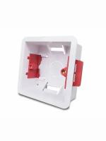 Монтажная коробка подрозетник для гипсокартона YouSmart Wall Switch Box PVC 69х69х34mm