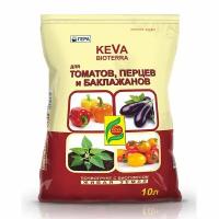 Грунт KEVA BIOTERRA для томатов и перцев 10 л, 5 шт
