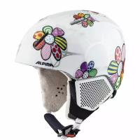 Шлем детский ALPINA Carat Lx Patchwork Flower Gloss (см:46-48)