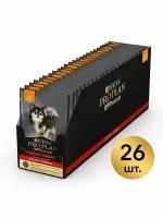 PURINA PRO PLAN ADULT для взрослых собак маленьких пород с говядиной в соусе (85 гр х 26 шт)