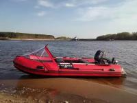 Комплект Лодка ПВХ RiverBoats RB-370 НДНД и Лодочный мотор Tarpon OTH 9.9 S (15 л.с.) от Sea-Pro