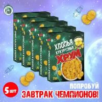 Готовый завтрак Хлопья кукурузные Хрум Хрустыч 250 г x 5 шт