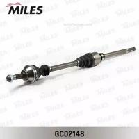 MILES GC02148 Привод в сборе правый CITROEN JUMPER/FIAT DUCATO/PEUGEOT BOXER 1.9-2.8D 94-02 (ABS) (GKN 303045) GC02148