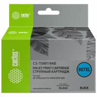 Картридж Cactus T6M19AE (CS-T6M19AE) 907XL черный для HP