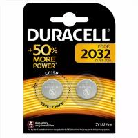 Батарейки Duracell DL/CR2032-2BL