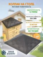 "Экономполимер" - Полимерно-песчаный колпак на столб забора (на 1,5 кирпича)