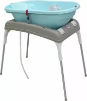 Комплект ванночка Ok Baby Onda + подставка Бирюзовый