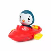 Игрушка для ванной Fisher Price Лодка с пингвином GMBT003C