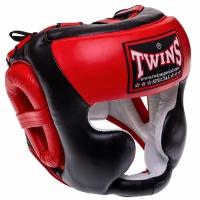 Шлем боксерский Twins Special HGL3-2T black/red