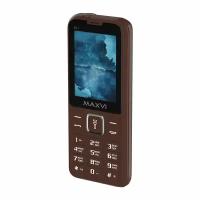 Телефон MAXVI K21, 2 SIM, шоколад