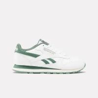 Кроссовки Reebok Classic Leather, размер 6 US, белый, зеленый