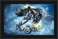 Плакат, постер на бумаге Bayonetta 2. Размер 21х30 см