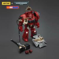 Подвижная фигурка JOYTOY Warhammer 40000 Blood Angels Assault Terminators Brother Taelon