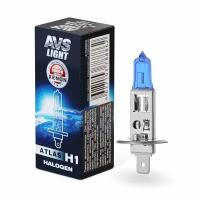 Лампа галогенная AVS ATLAS BOX /5000К/ H1.12V.55W (1 шт.)