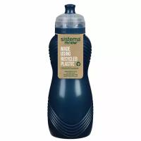 Бутылка для воды Sistema "Renew" 600мл, синяя, 58600