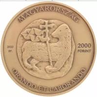 Клуб Нумизмат Монета 2000 форинтов Венгрии 2020 года Медь Национальное наследие