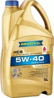 Моторное масло RAVENOL HCS SAE 5W-40 ( 5 л)