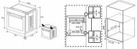 Встраиваемый электрический духовой шкаф Indesit IFE 3644 J WH