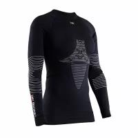 Футболка женская X-BIONIC: Energizer 4.0 Shirt Round Neck LG SL Wmn (L, Opal Black/Arctic White)