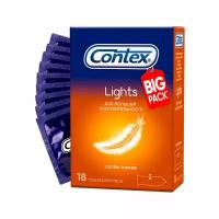 Презервативы Contex Lights, особо тонкие, 18 шт