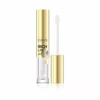 Масло для губ Eveline Rich Lip Oil Кокос, цвет: прозрачный, объем: 4.5мл