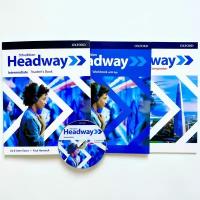 Headway intermediate 5-th edition Пятое издание Комплект Учебник+Тетрадь+CD