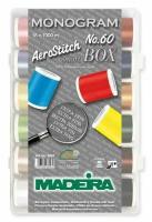 Набор ниток для вышивки Aerostitch №60 18*1000м Madeira арт. 8064