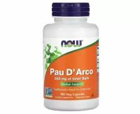 Now Foods Pau D' Arco, 500 мг, 100 капсул