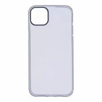 Чехол-накладка HOCO Creative Case iPhone 15 Plus, силиконовый, черный-прозрачный