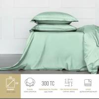 Простыня BELLEHOME "Стефания Tiffany", 1,5 спальная 200х220, 100% хлопок, сатин премиум