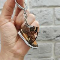 Брелок-игрушка Nike Air Jordan 1 для ключей, сумки, рюкзака (Louis Vuitton)