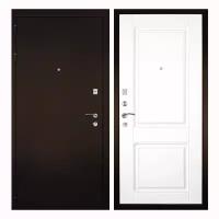 Дверь входная "Двери гранит М1" для квартиры, металлическая, 980х2080, 12 мм, открывание вправо, тепло-шумоизоляция