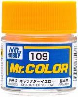 MR.HOBBY Mr.Color Character Yellow, Желтый полуматовый, Краска акриловая, 10мл