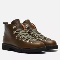 Ботинки дерби Fracap M120 Nebraska, натуральная кожа, высокие, размер 42, зеленый