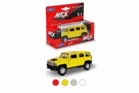 Машинка WELLY 1:38 Hummer H3, пруж. мех., цвет в асс