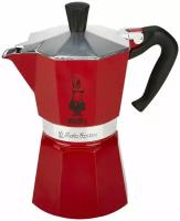 Гейзерная кофеварка Bialetti Moka Express Color 4943, 6 порций 270 мл