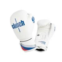 Боксерские перчатки Clinch Olimp C111 White/Blue (12 унций)