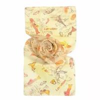 Шарф Roby Foulards,160х40 см, бежевый