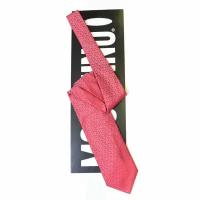 Стильный малиновый галстук Moschino 33265