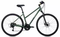 Женский велосипед Merida Crossway 50 Lady (2023) 43 см" Зеленый (152-162 см)