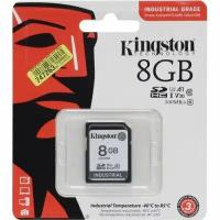 Карта памяти 8Gb - Kingston Industrial - Micro Secure Digital HC UHS-I U3, V30, A1 Class 10 SDIT/8GB