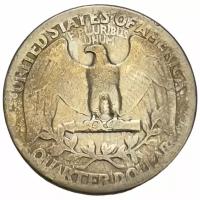 США 25 центов (1/4 доллара) 1937 г. (Quarter, Вашингтон)