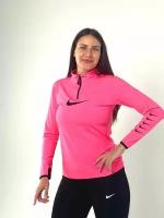 Рашгард женский SPORT LIFE EL, термолонглив, тренировочная кофта, размер 46, ярко-розовый