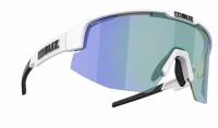 Спортивные очки Bliz Matrix Small Nanooptics Photochromic white frame with blue multi leses flt. cat. 1-3