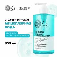 Мицеллярная вода для жирной, комбинированной кожи Natura Siberica LAB Biome Balance, 450 мл